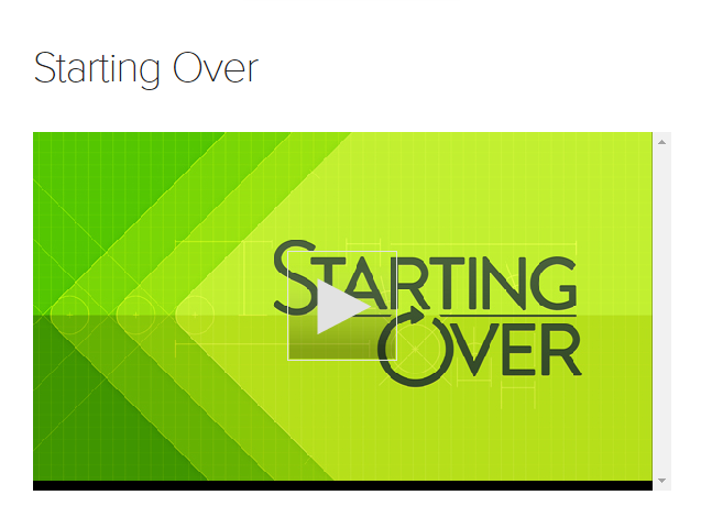starting over series