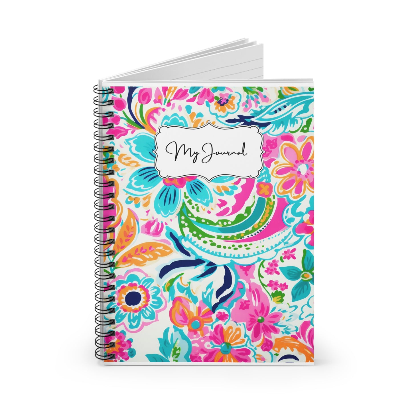 My Journal-Peppy Charm | Spiral Notebook - Ruled Line