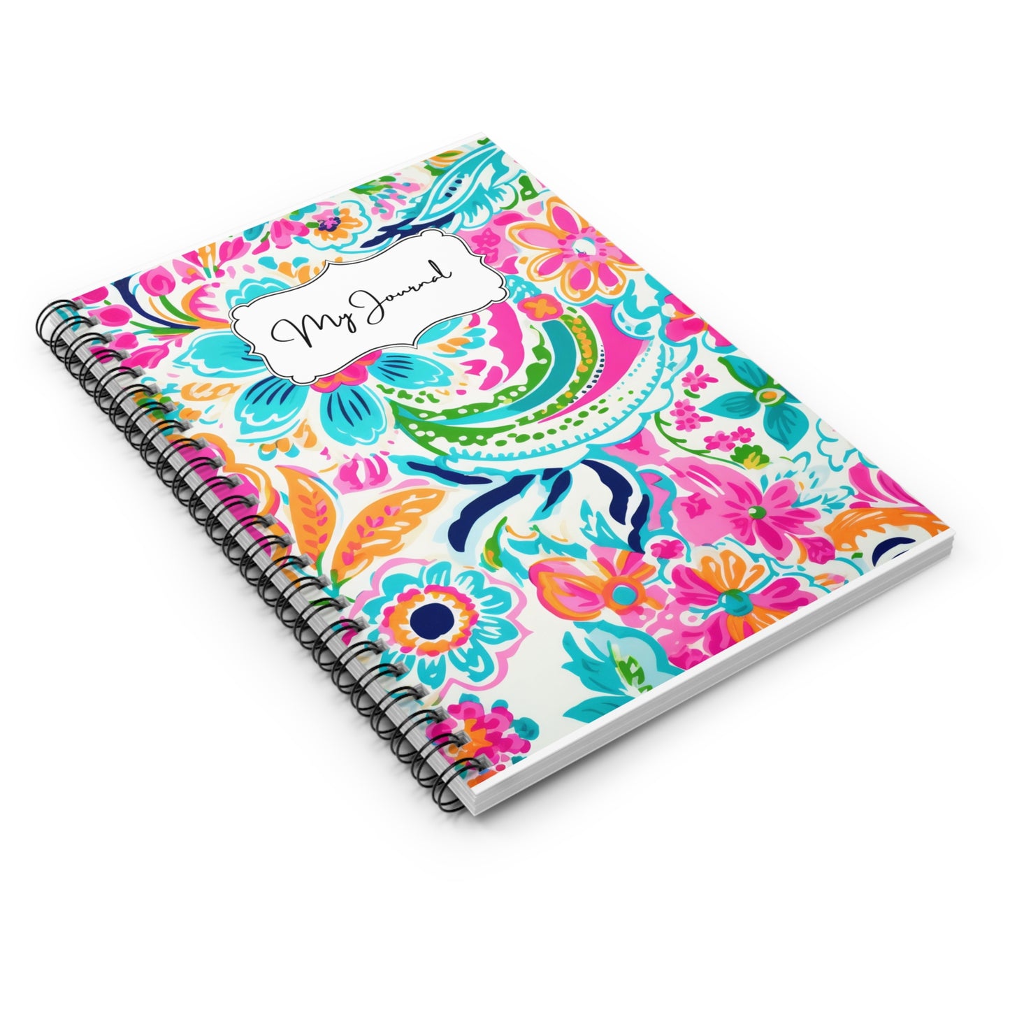 My Journal-Peppy Charm | Spiral Notebook - Ruled Line