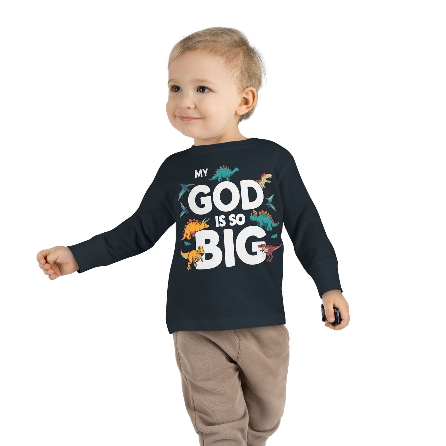 My God Is So Big | Toddler Long Sleeve Shirt