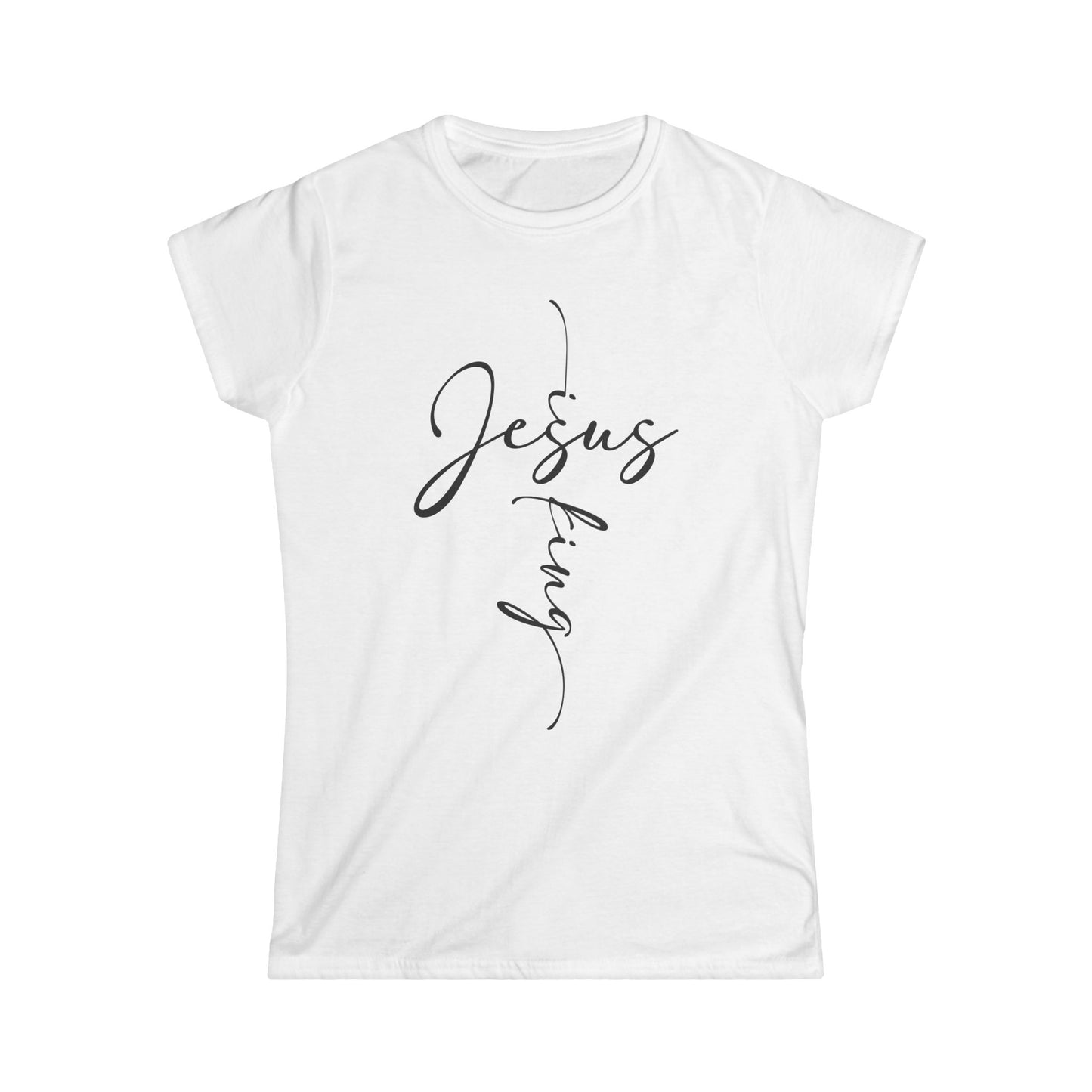 Jesus Is King | Women's Soft Style Tee