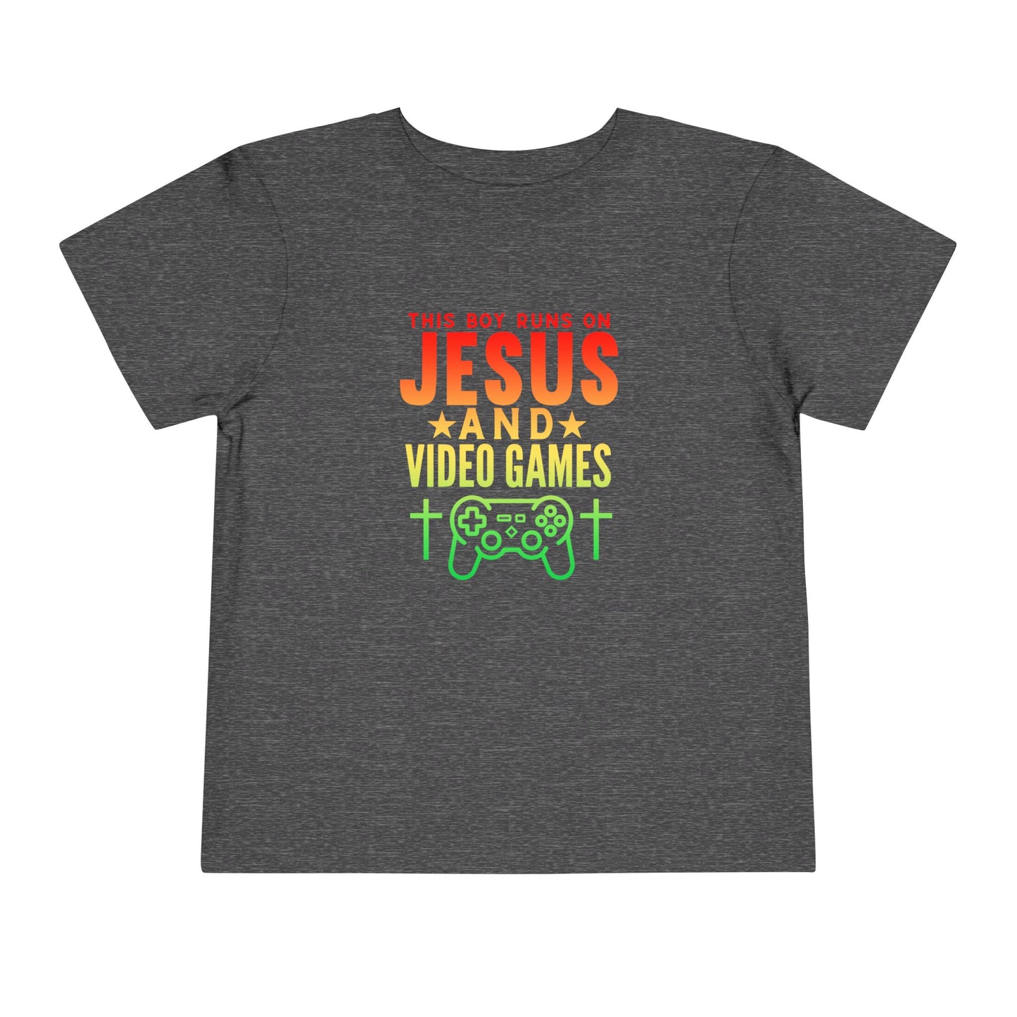 Jesus And Video Games | Toddler Boy's T-shirt