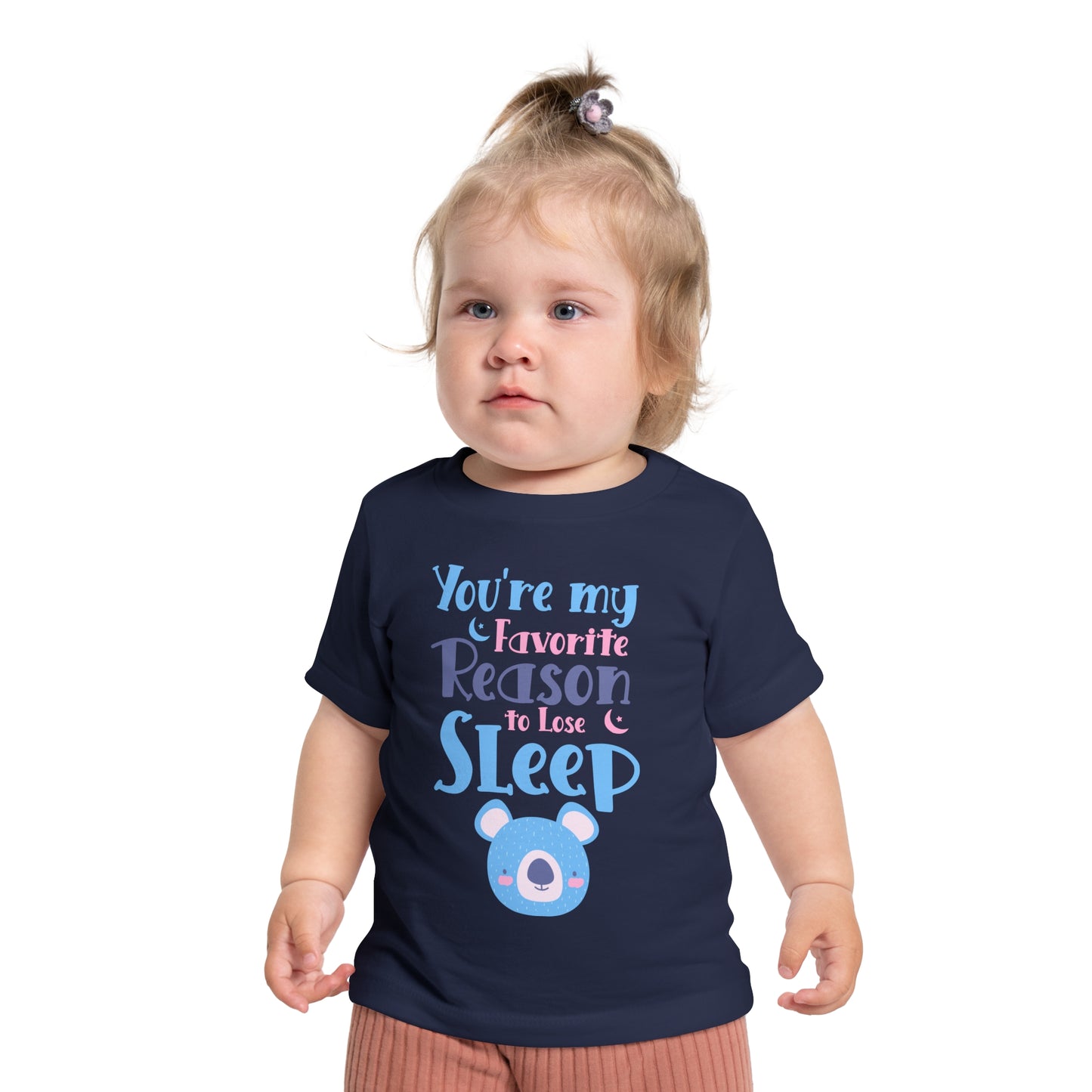 You Are My Favourite Reason To Loose Sleep | Infant Girl's Jersey Tee