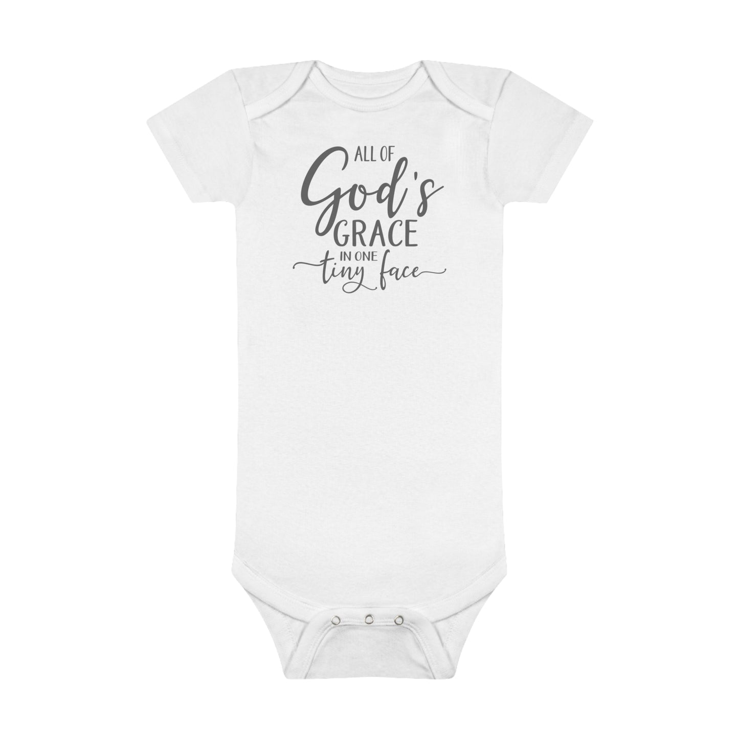 All Of God's Grace | Baby Short Sleeve Onesie®