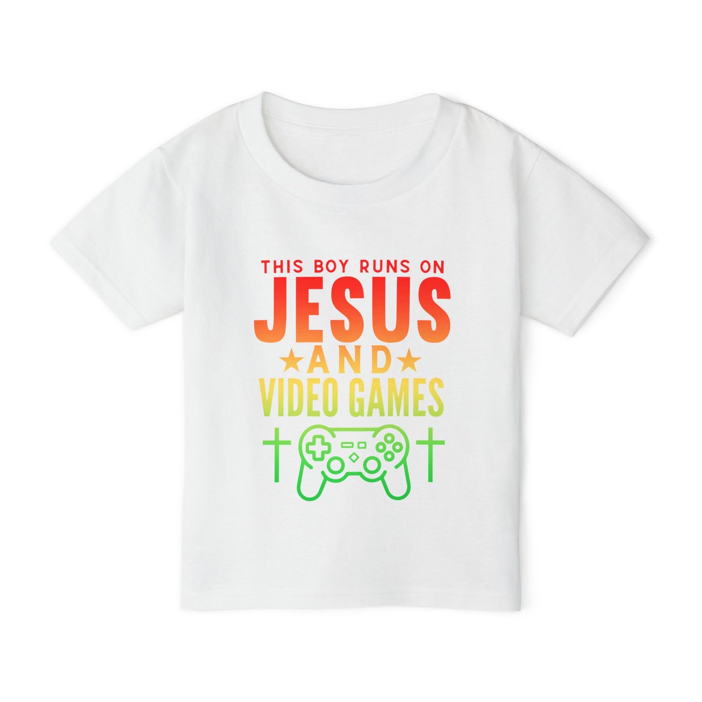 Jesus And Video Games | Toddler Boy's T-shirt