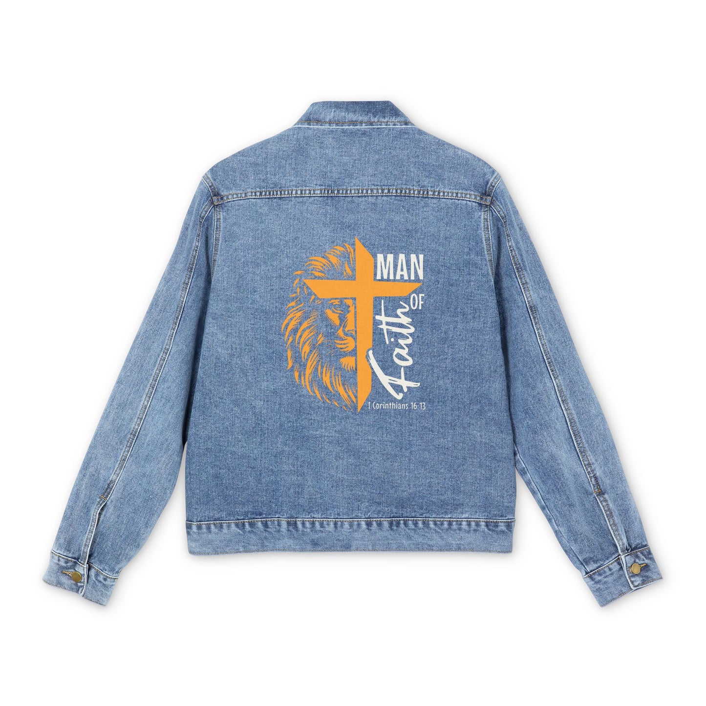 Men Of Faith | Men's Denim Jacket