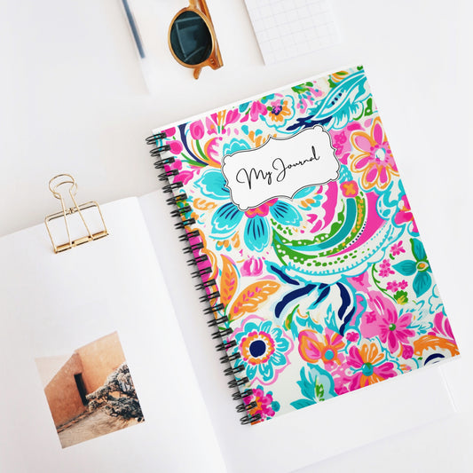 My Journal-Peppy Charm | Spiral Notebook - Ruled Line