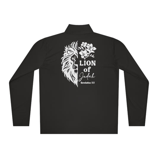 Lion Of Judah | Women's Quarter-Zip Pullover