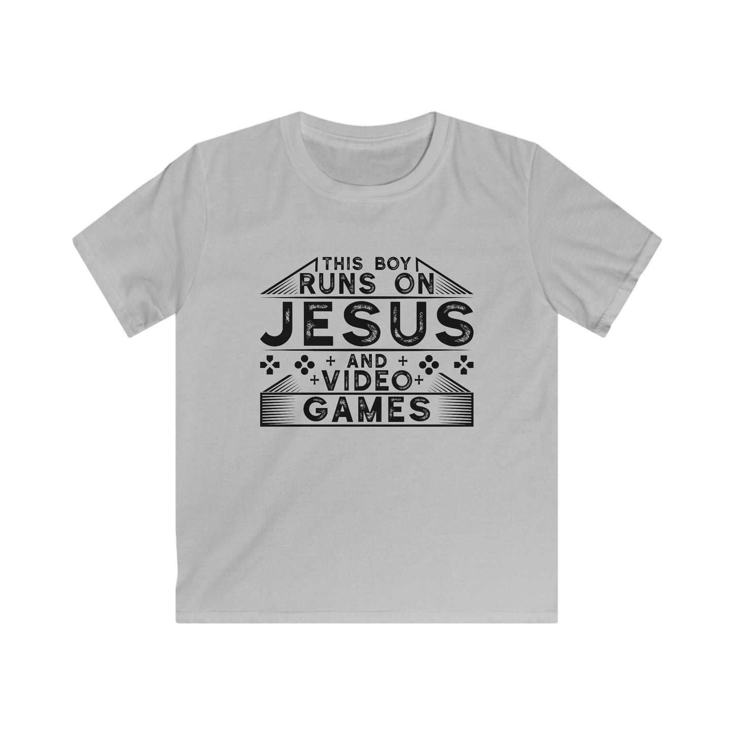 Jesus And Video Games | Youth Boy's T-shirt