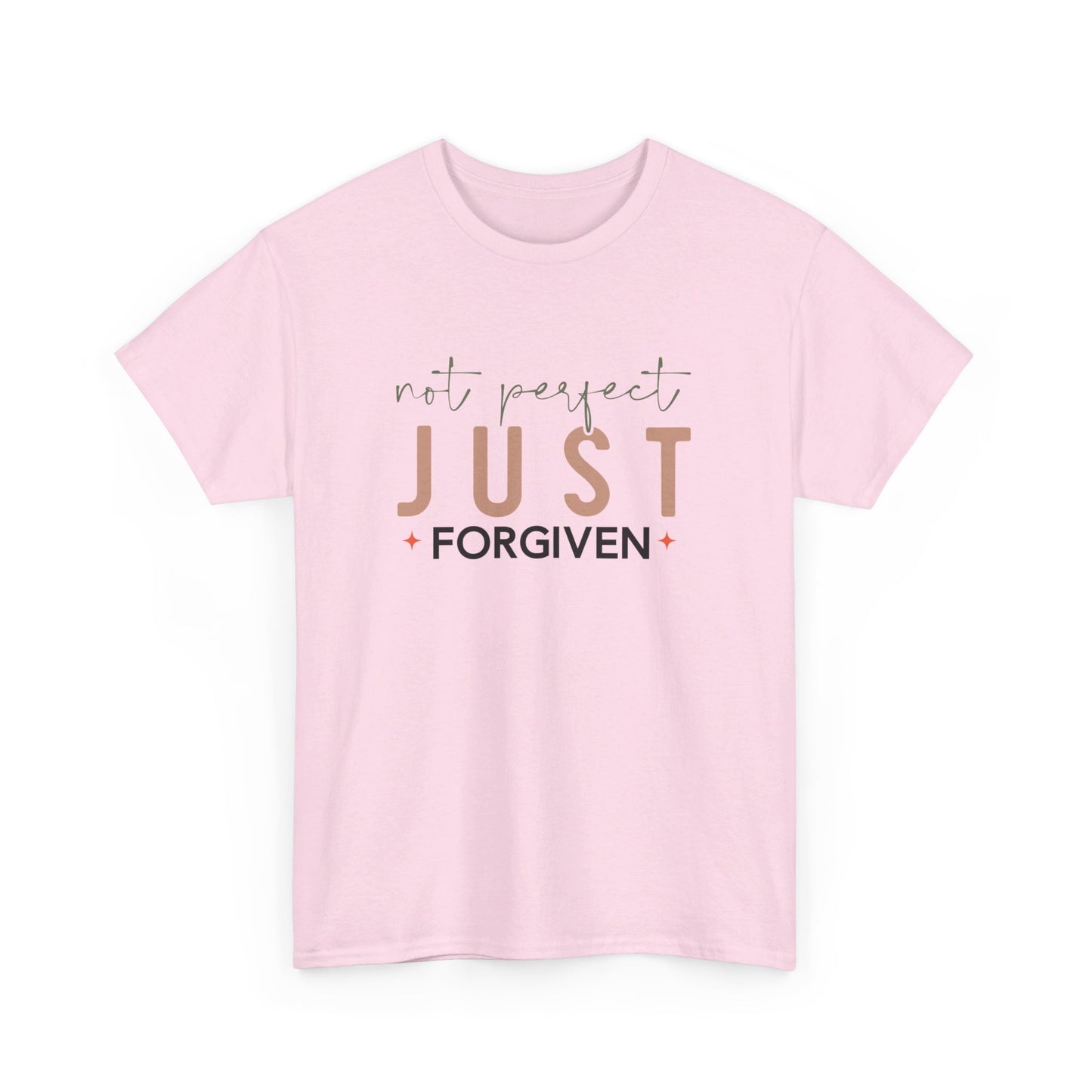 Not Perfect - Just Forgiven T-Shirt | Christian Apparel