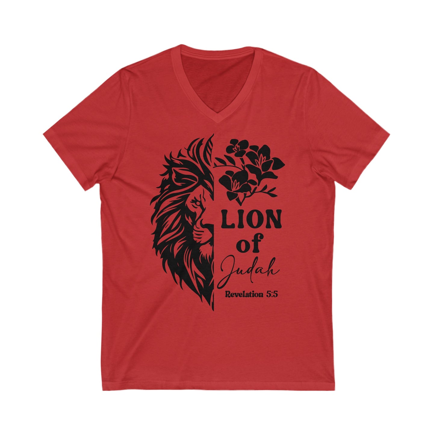 Lion Of Judah | Women's Short Sleeve V-Neck