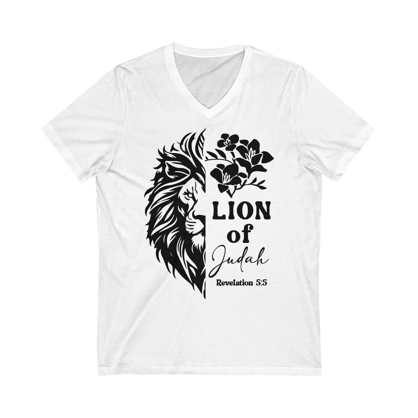 Lion Of Judah | Women's Short Sleeve V-Neck