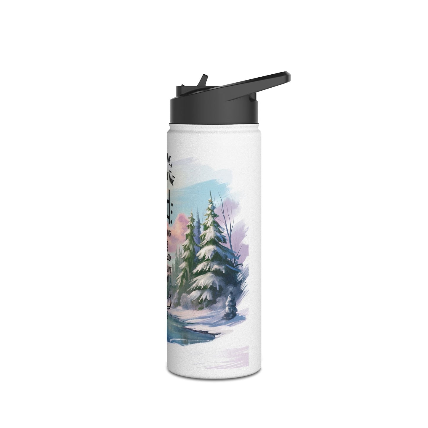 I Will Sing Praises | Stainless Steel Water Bottle, Standard Lid