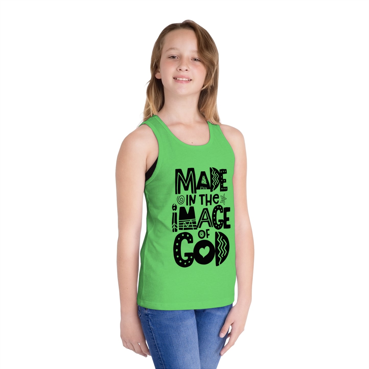 Made In The Image Of God | Youth Girl's Tank Top