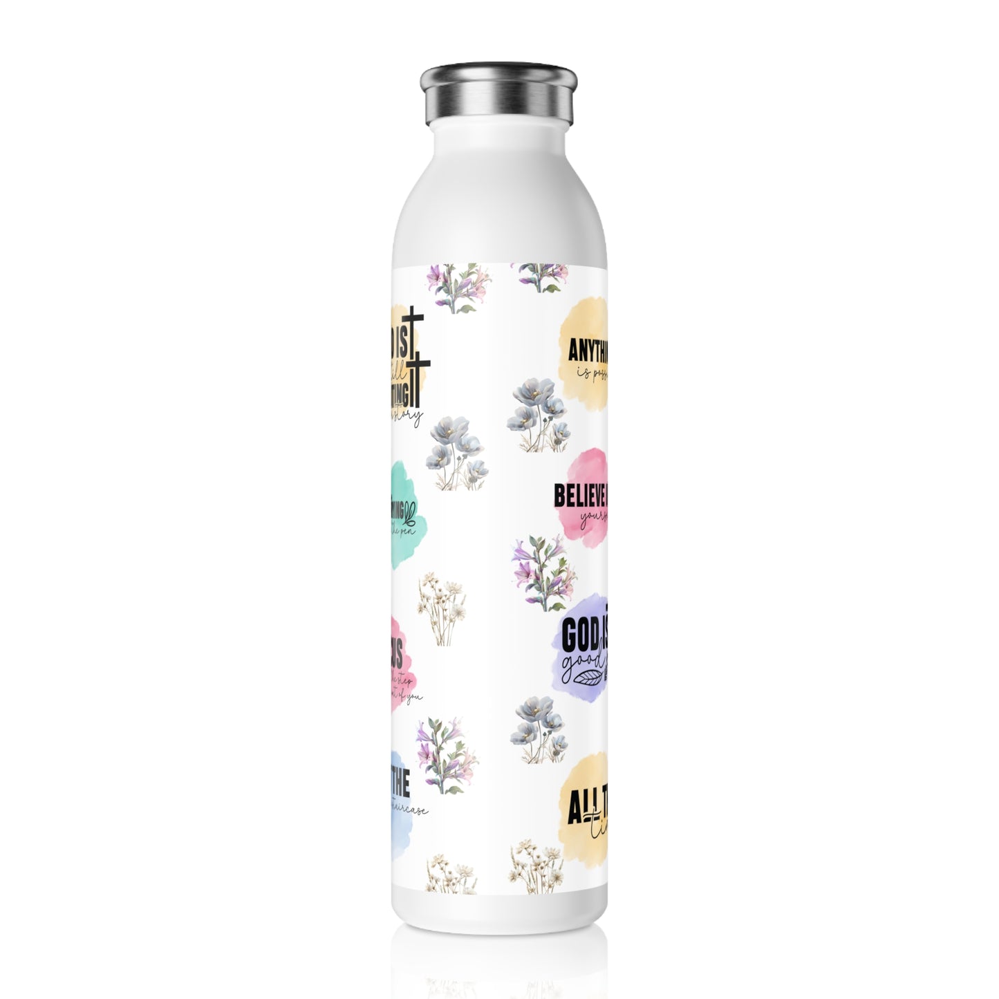 Affirmations | Slim Water Bottle