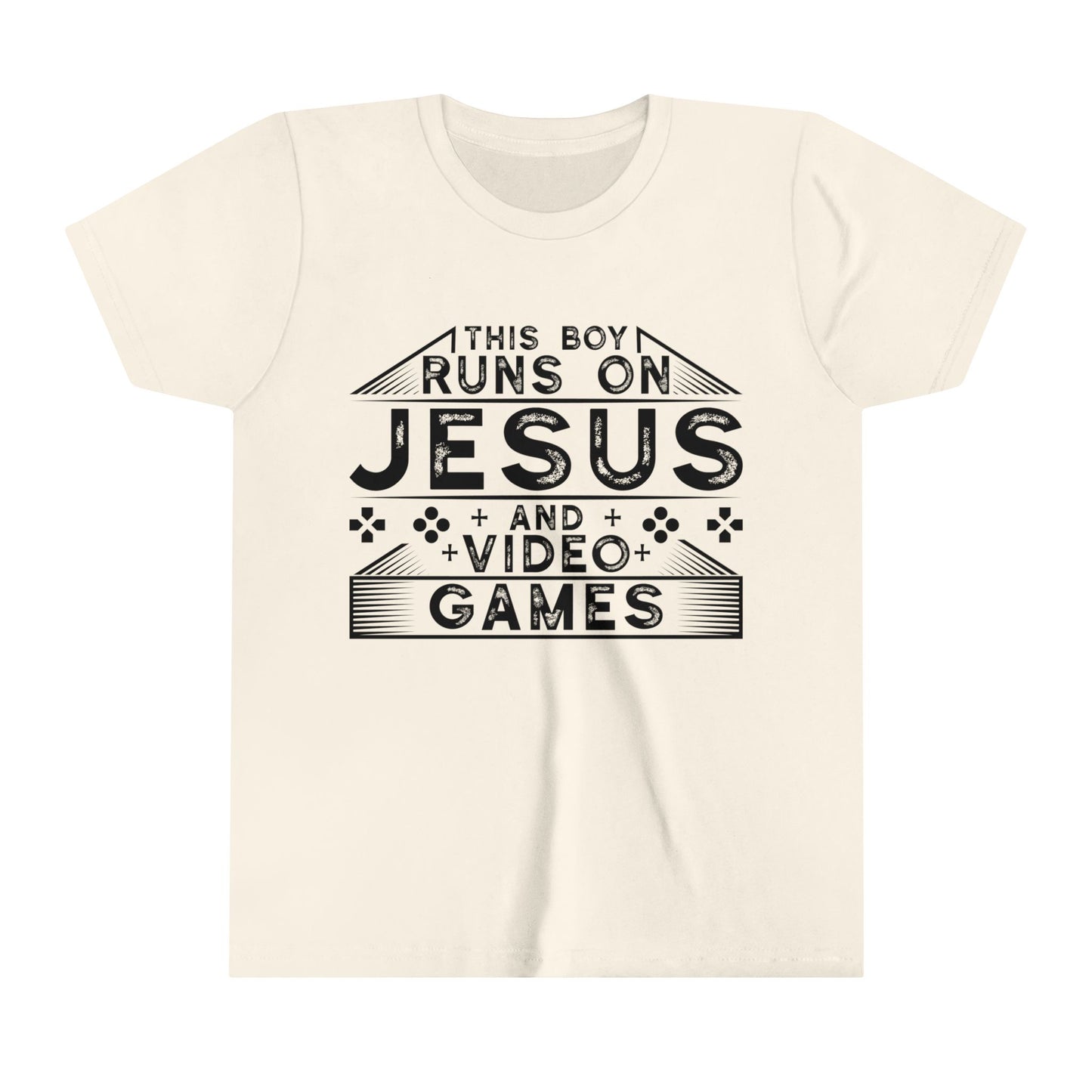 Jesus And Video Games | Youth Boy's T-shirt