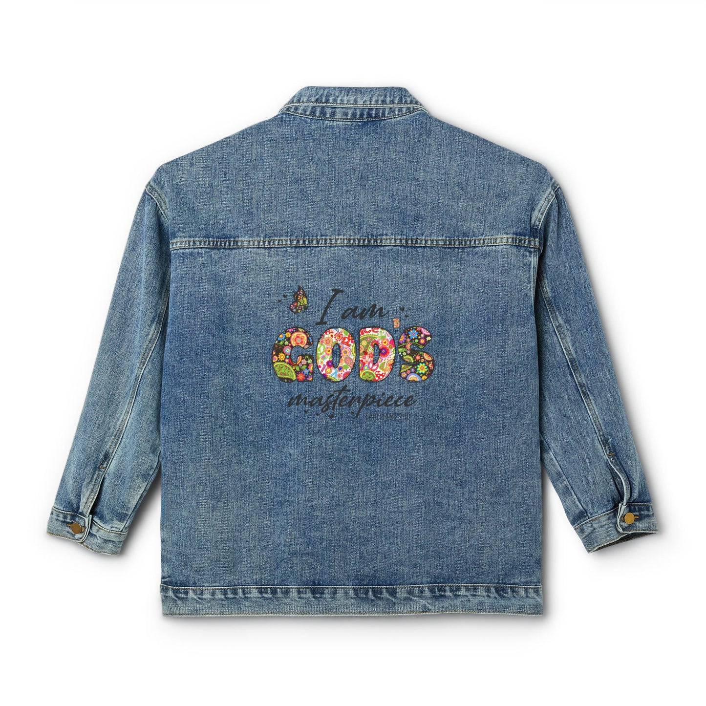 I Am Gods Masterpiece | Women's Denim Jacket