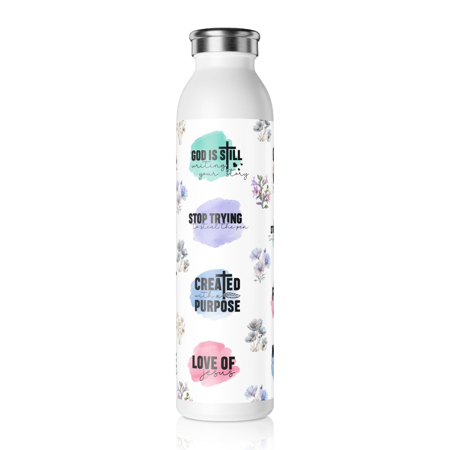 Affirmations | Slim Water Bottle