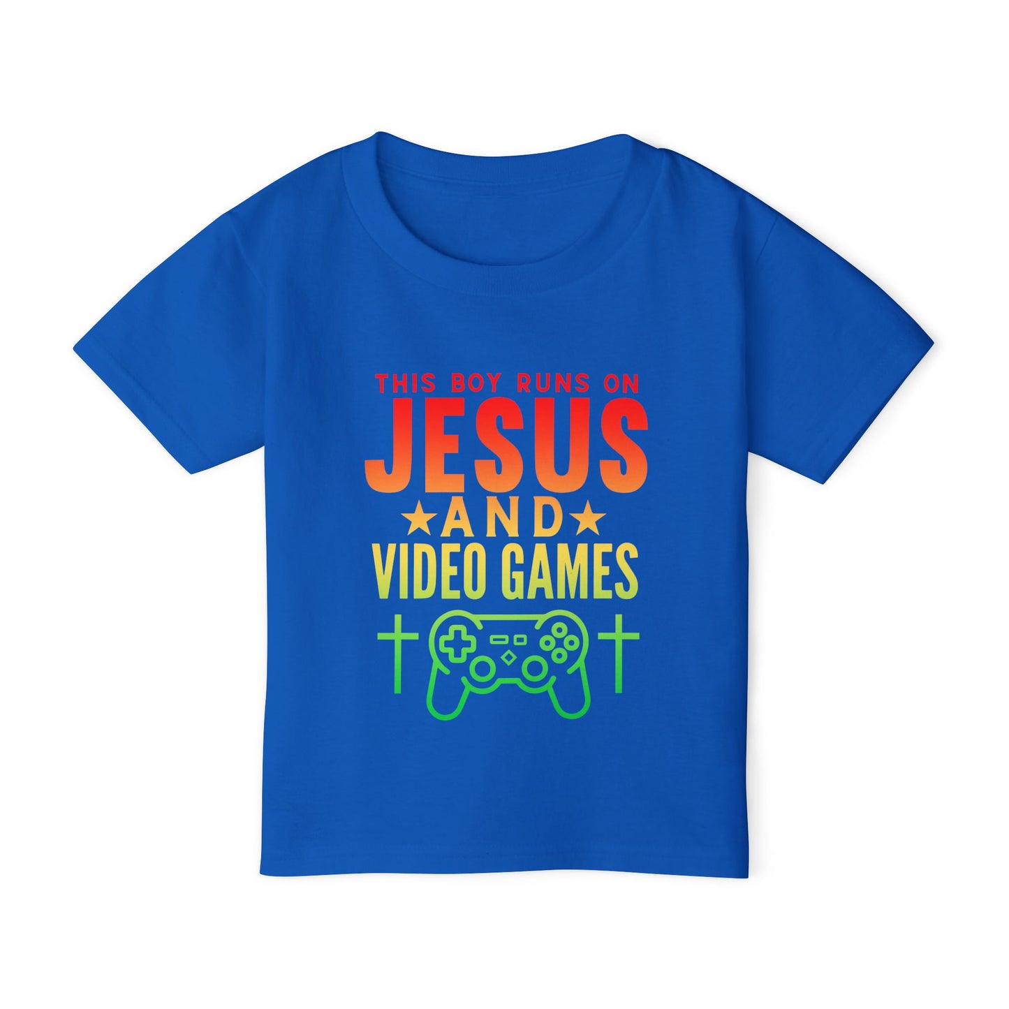 Jesus And Video Games | Toddler Boy's T-shirt