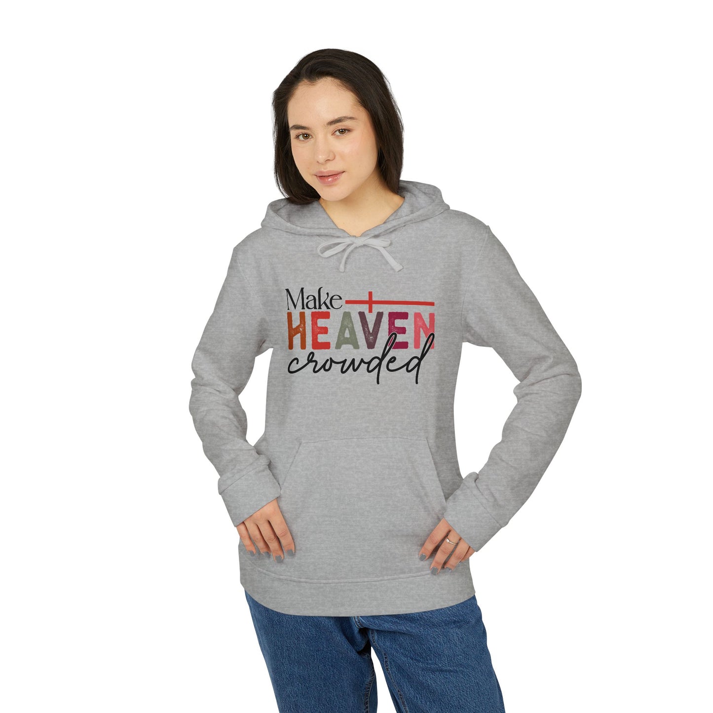 Make Heaven Crowded | Women's Fleece Hoodie by adidas®