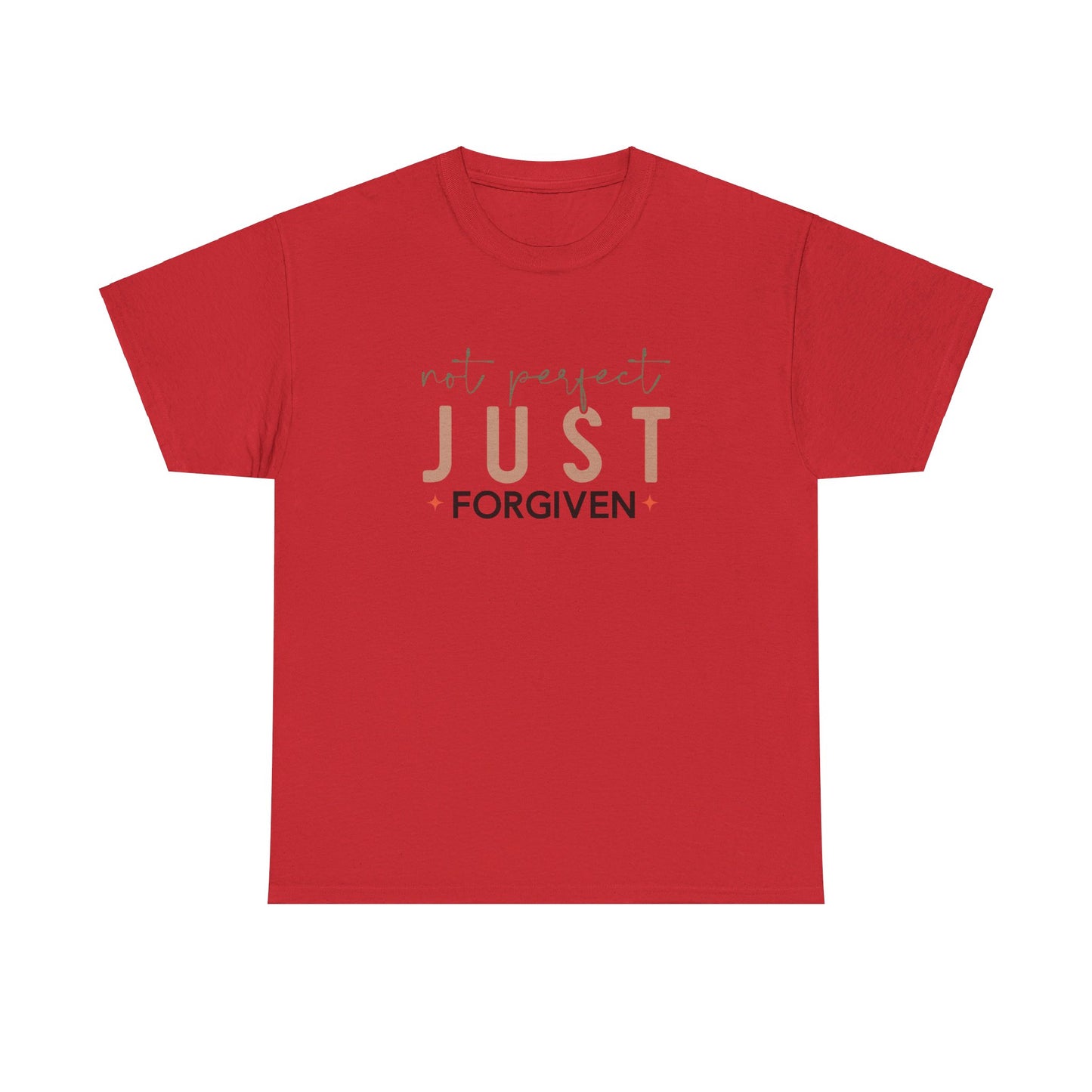 Not Perfect - Just Forgiven T-Shirt | Christian Apparel