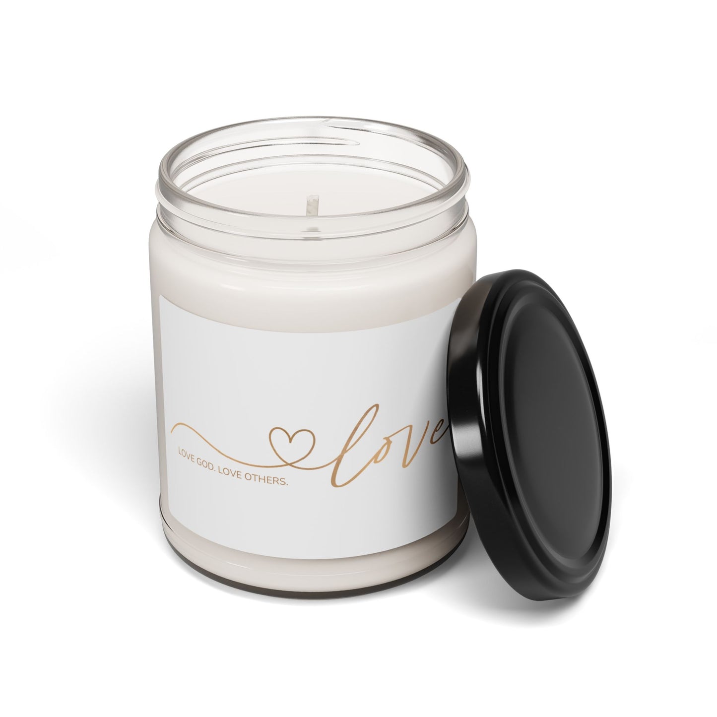 Love Scented Candle. Christian Scented Soy Candle 9oz