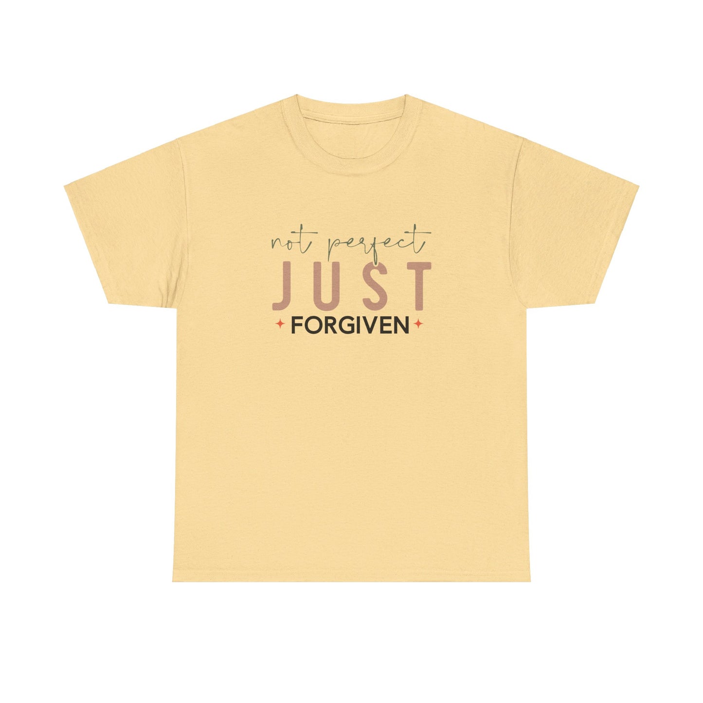 Not Perfect - Just Forgiven T-Shirt | Christian Apparel