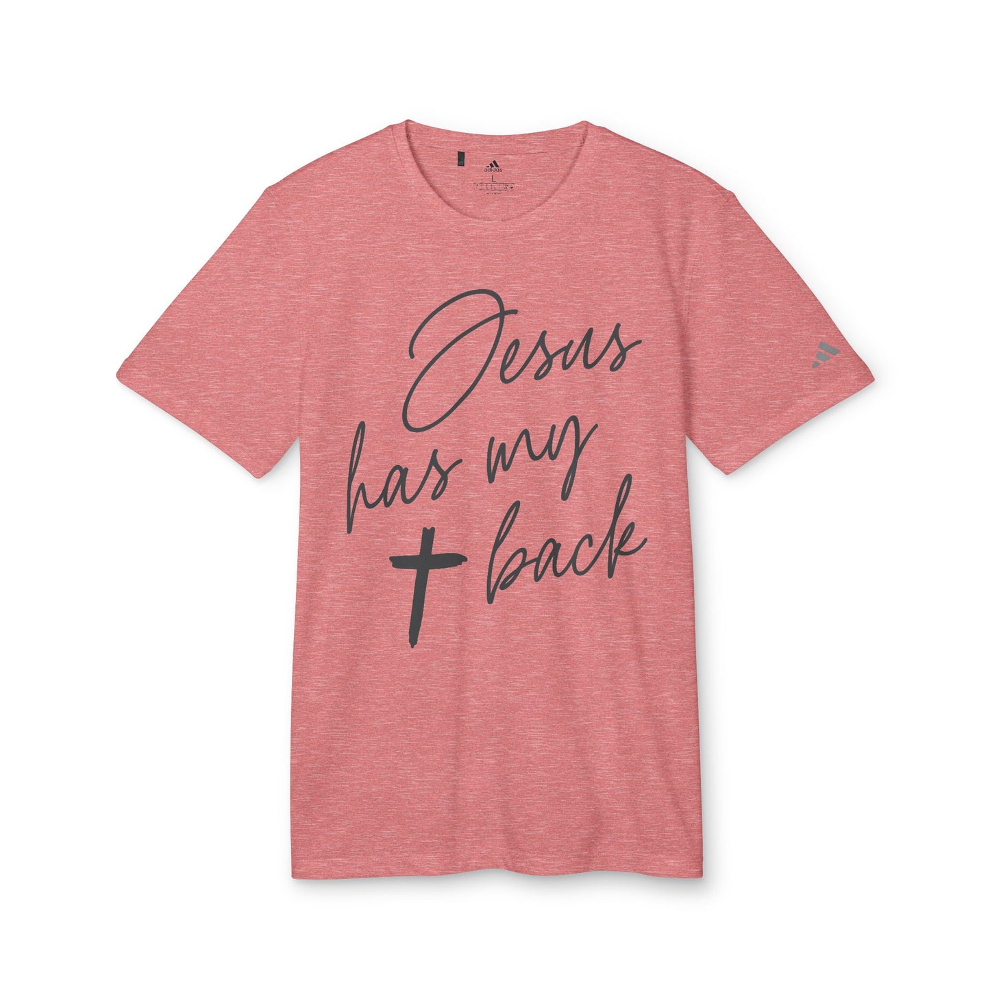 Jesus Has My Back | Women's Sport T-shirt by adidas®