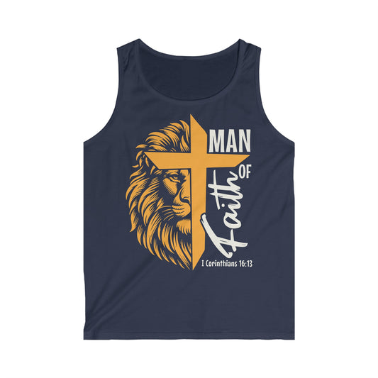 Men Of Faith | Men's Soft Tank