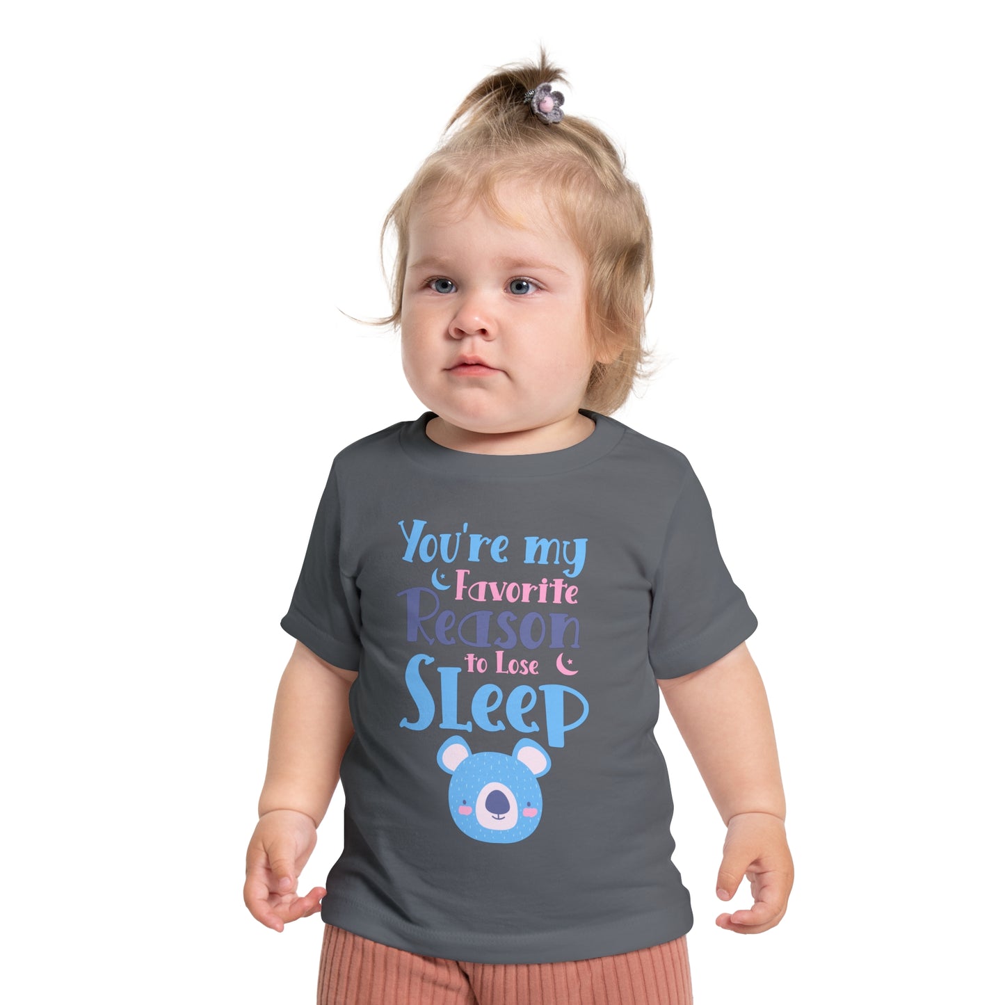 You Are My Favourite Reason To Loose Sleep | Infant Girl's Jersey Tee