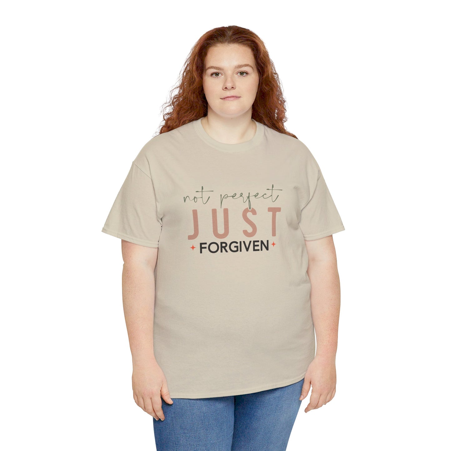 Not Perfect - Just Forgiven T-Shirt | Christian Apparel