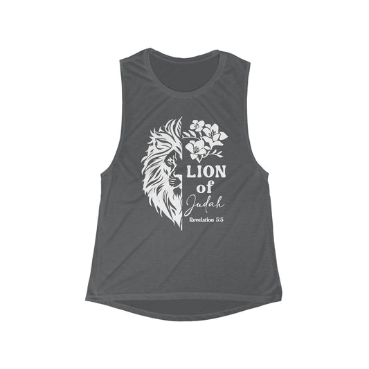 Lion Of Judah | Women's Scoop Muscle Tank