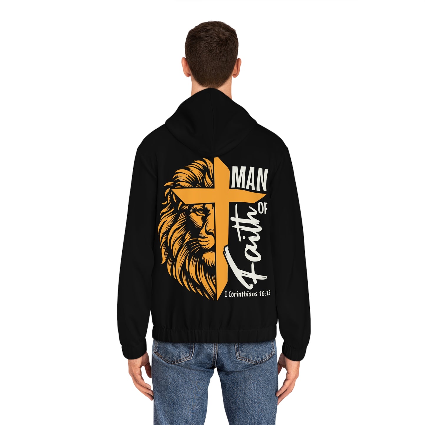 Men Of Faith | Men's Full-Zip Hoodie