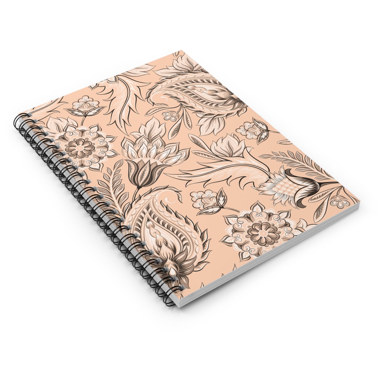 Peach | Spiral Notebook - Ruled Line