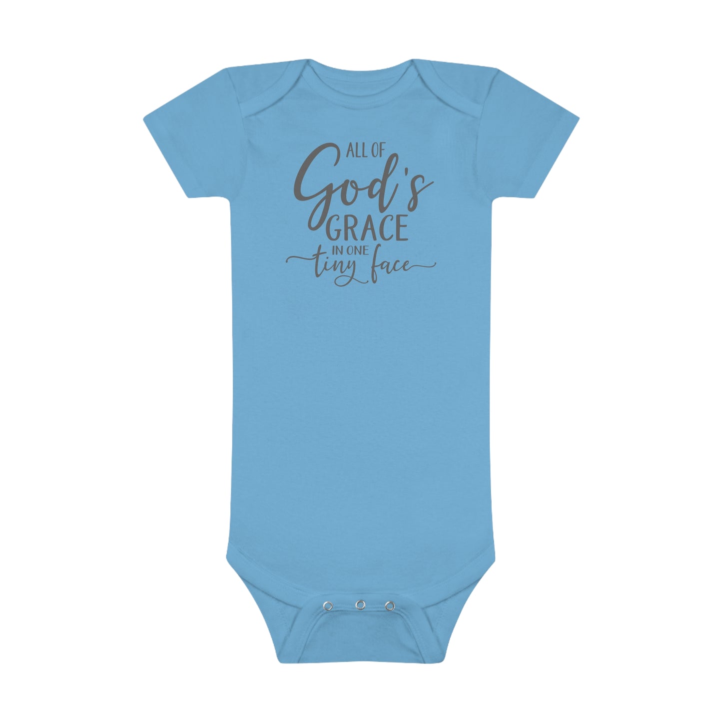 All Of God's Grace | Baby Short Sleeve Onesie®