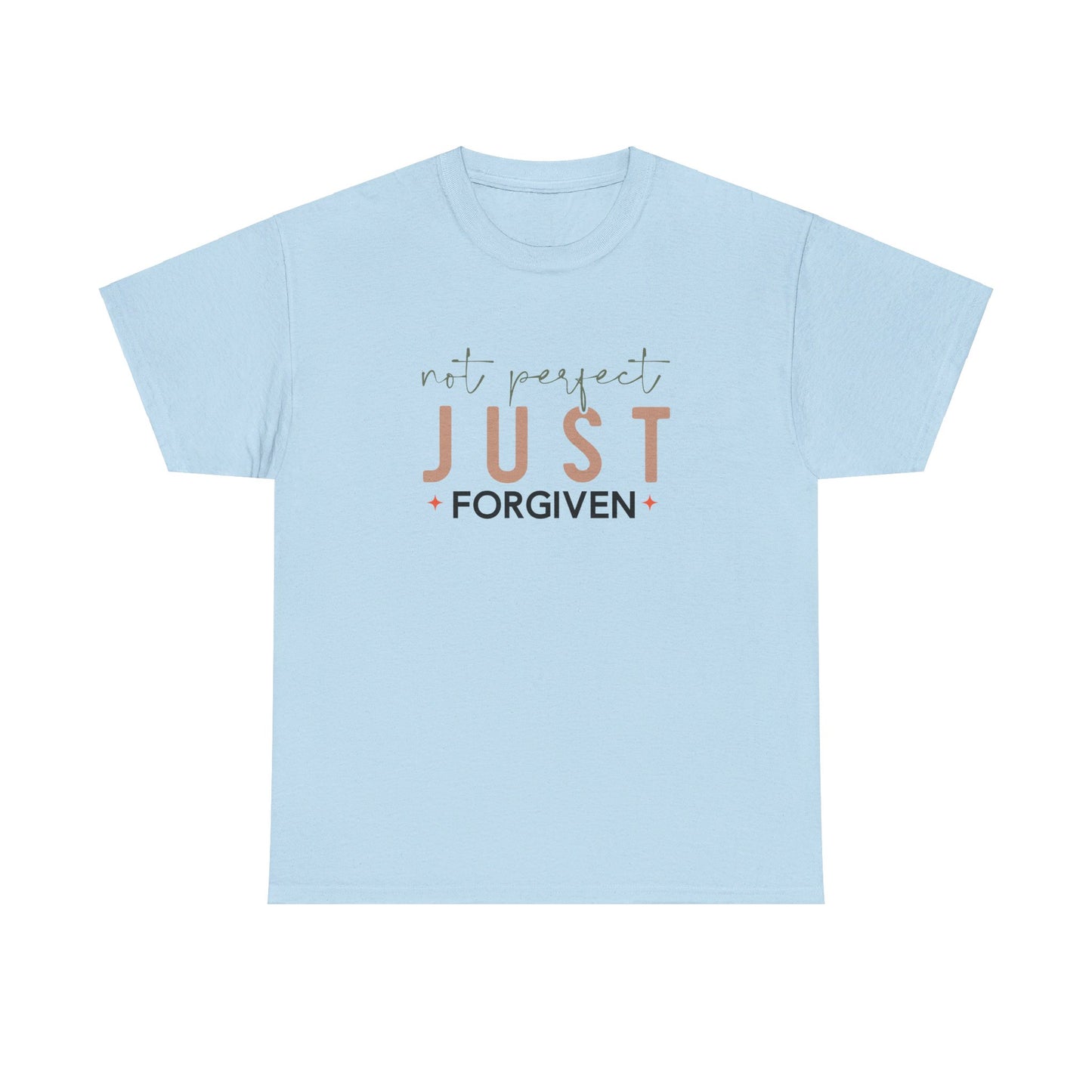 Not Perfect - Just Forgiven T-Shirt | Christian Apparel