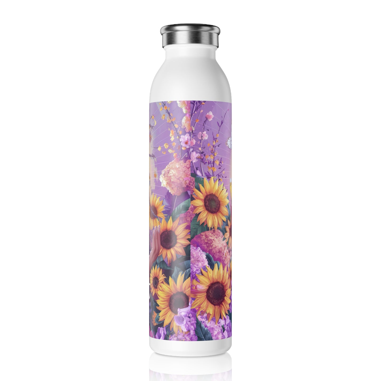 Be the Light | Slim Water Bottle