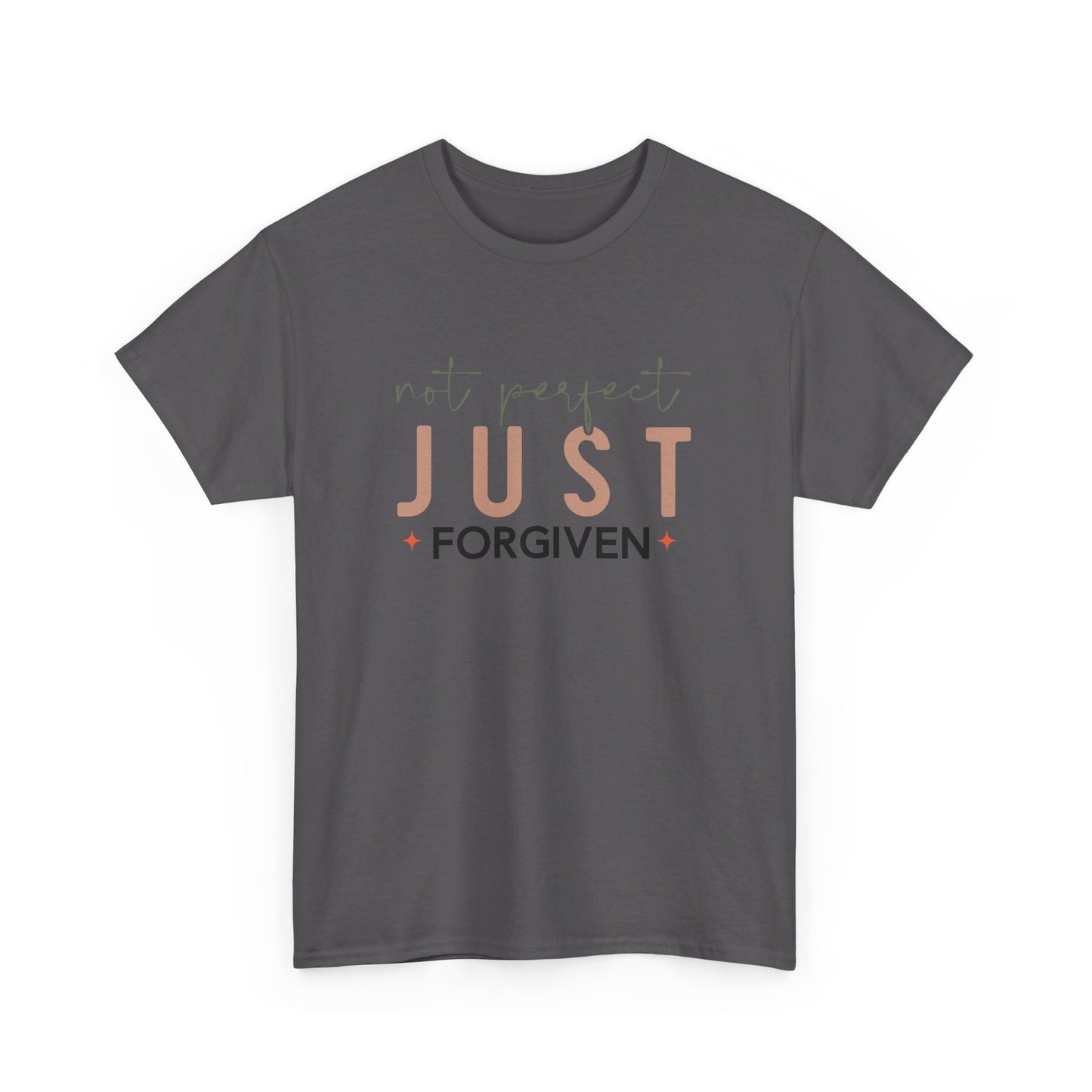 Not Perfect - Just Forgiven T-Shirt | Christian Apparel