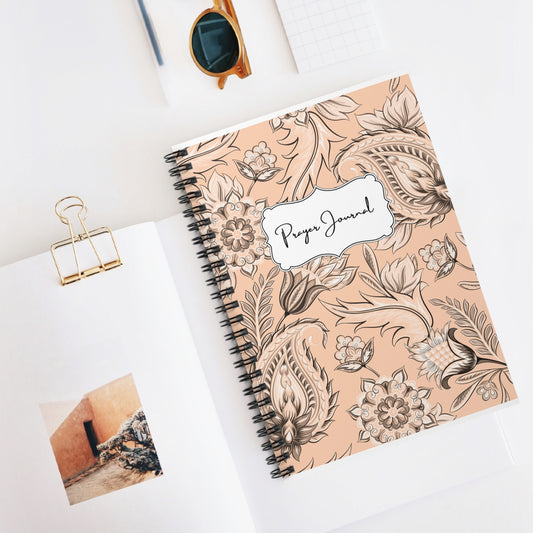 Prayer Journal Spiral Notebook - Ruled Line