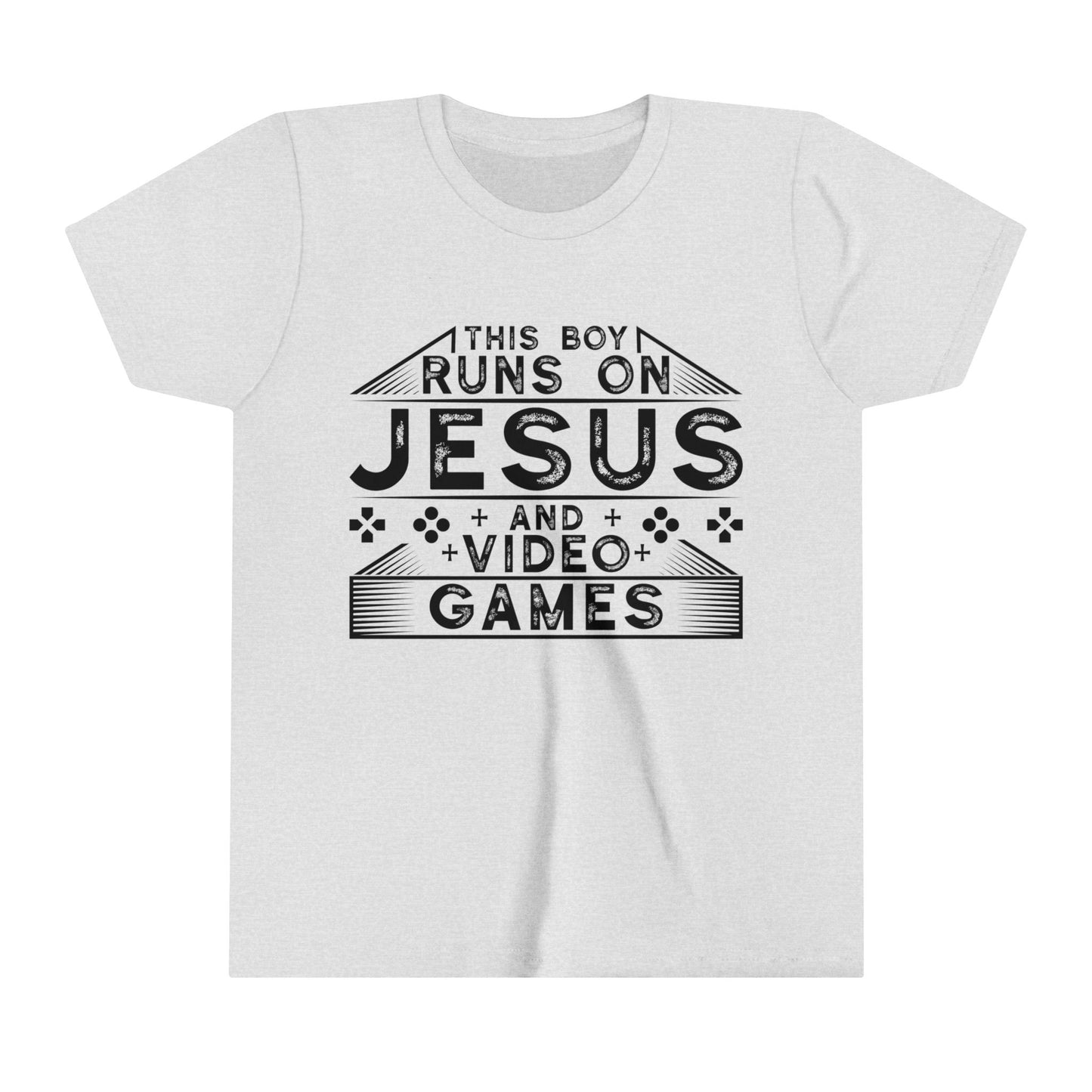 Jesus And Video Games | Youth Boy's T-shirt