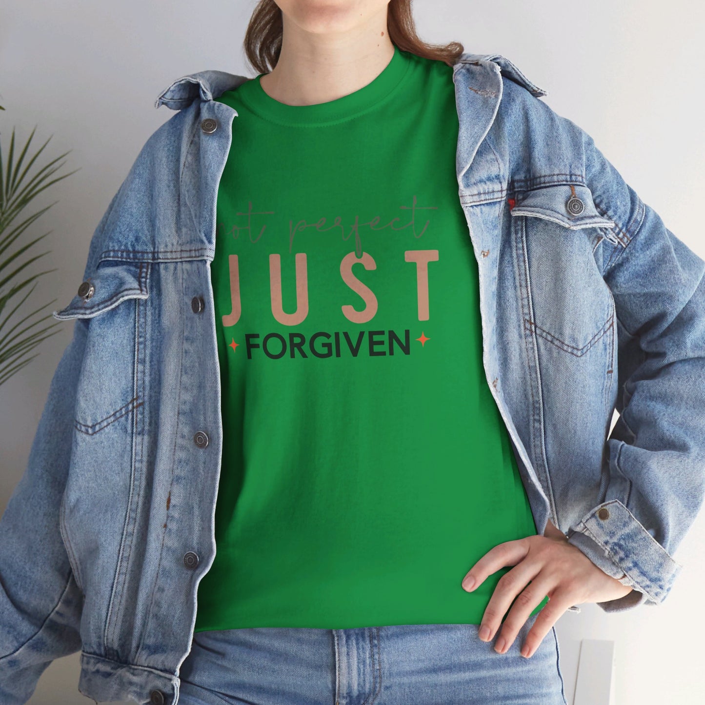 Not Perfect - Just Forgiven T-Shirt | Christian Apparel