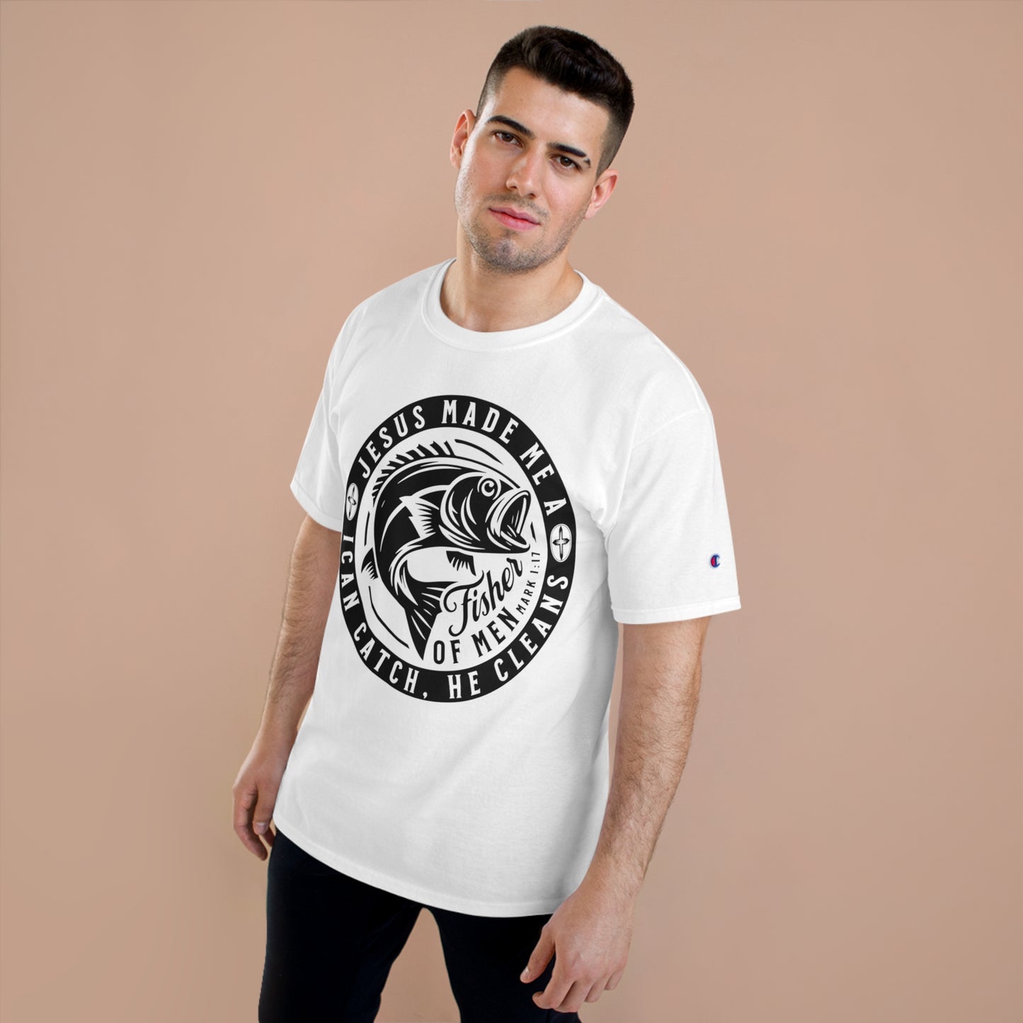 Fisher Of Men | Men's T-shirt by Champion®