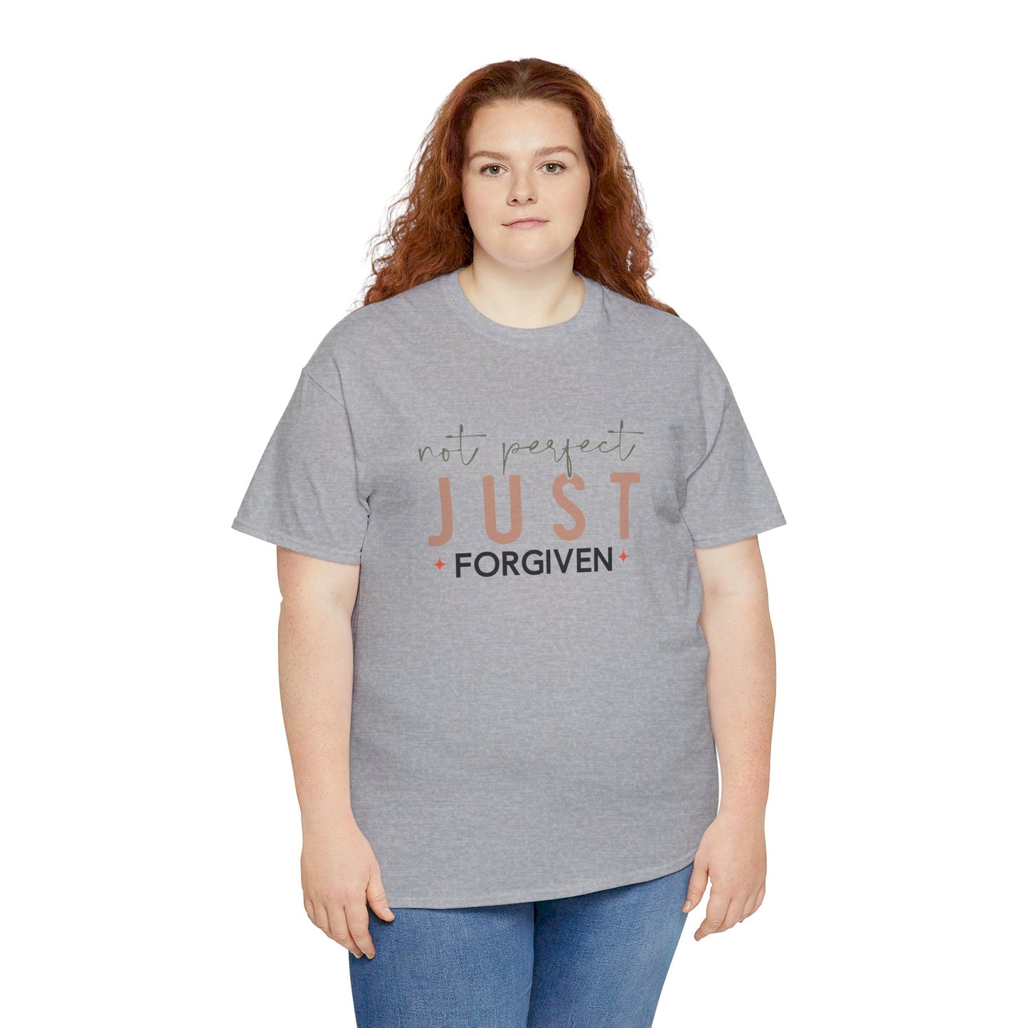 Not Perfect - Just Forgiven T-Shirt | Christian Apparel