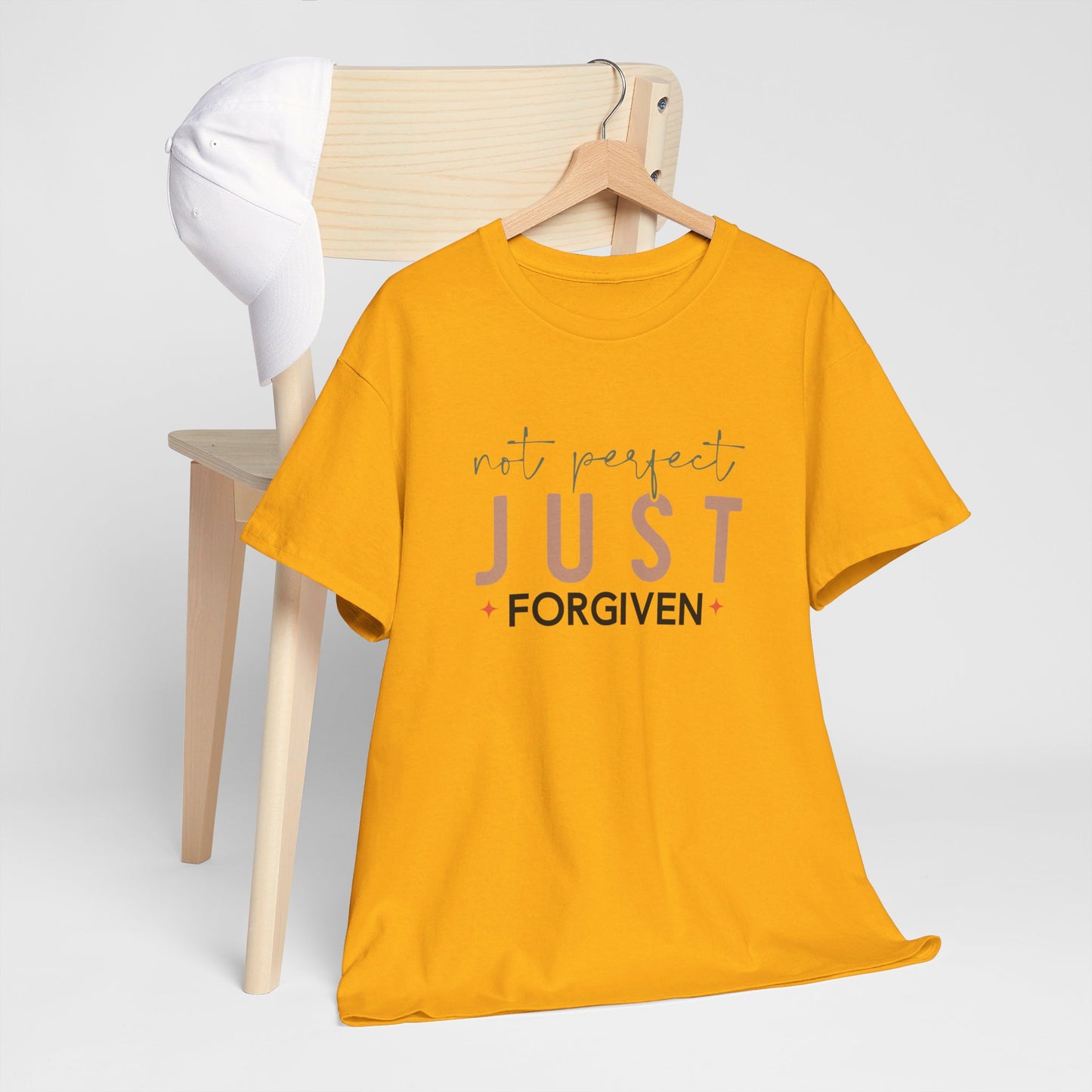 Not Perfect - Just Forgiven T-Shirt | Christian Apparel