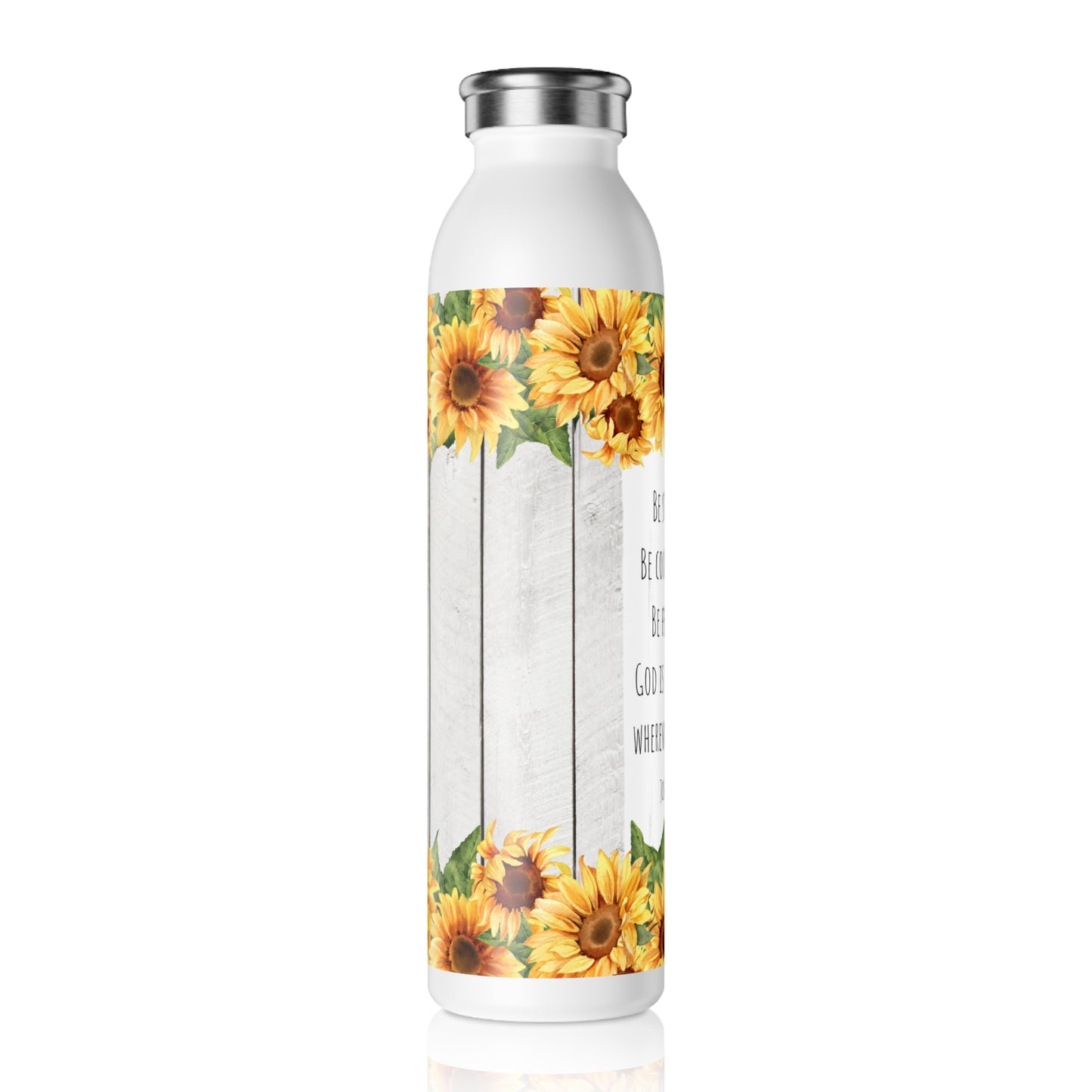 Be Strong | Slim Water Bottle