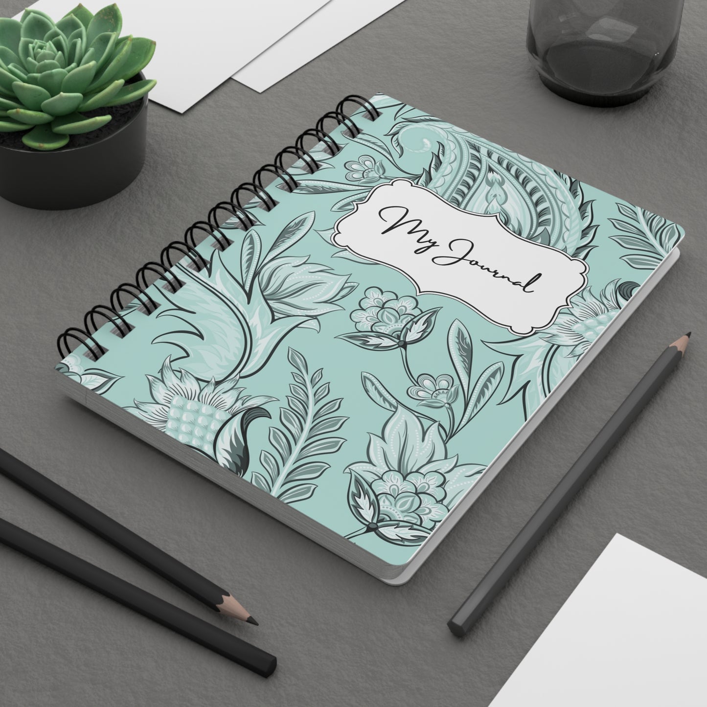 My Journal-Mint | Spiral Bound Journal