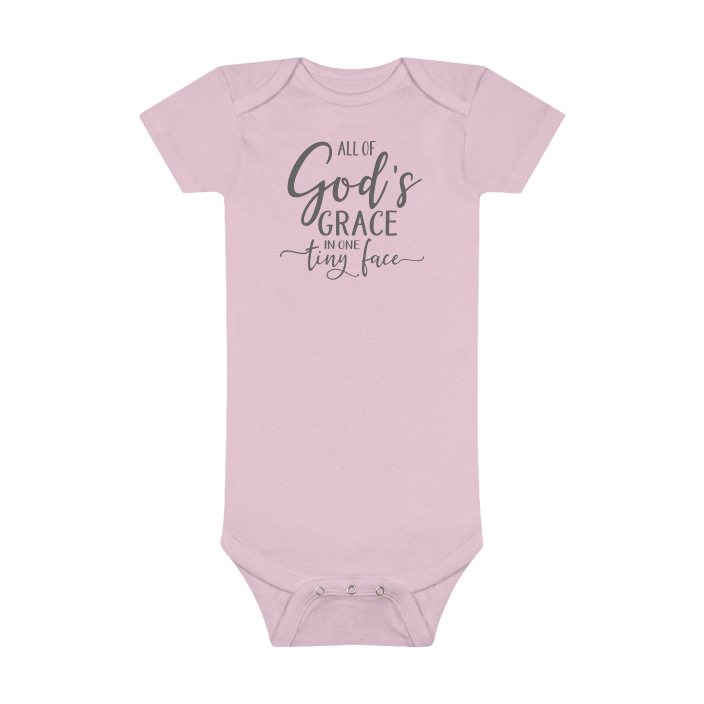 All Of God's Grace | Baby Short Sleeve Onesie®