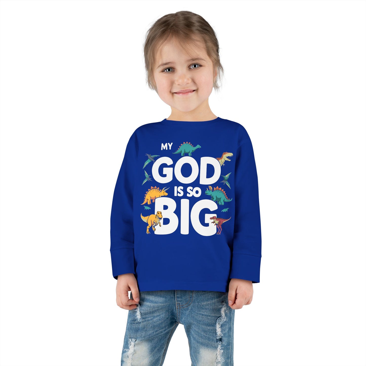 My God Is So Big | Toddler Long Sleeve Shirt