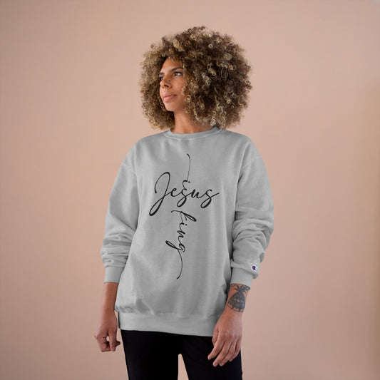 Jesus is king | Women's Sweatshirt by Champion®