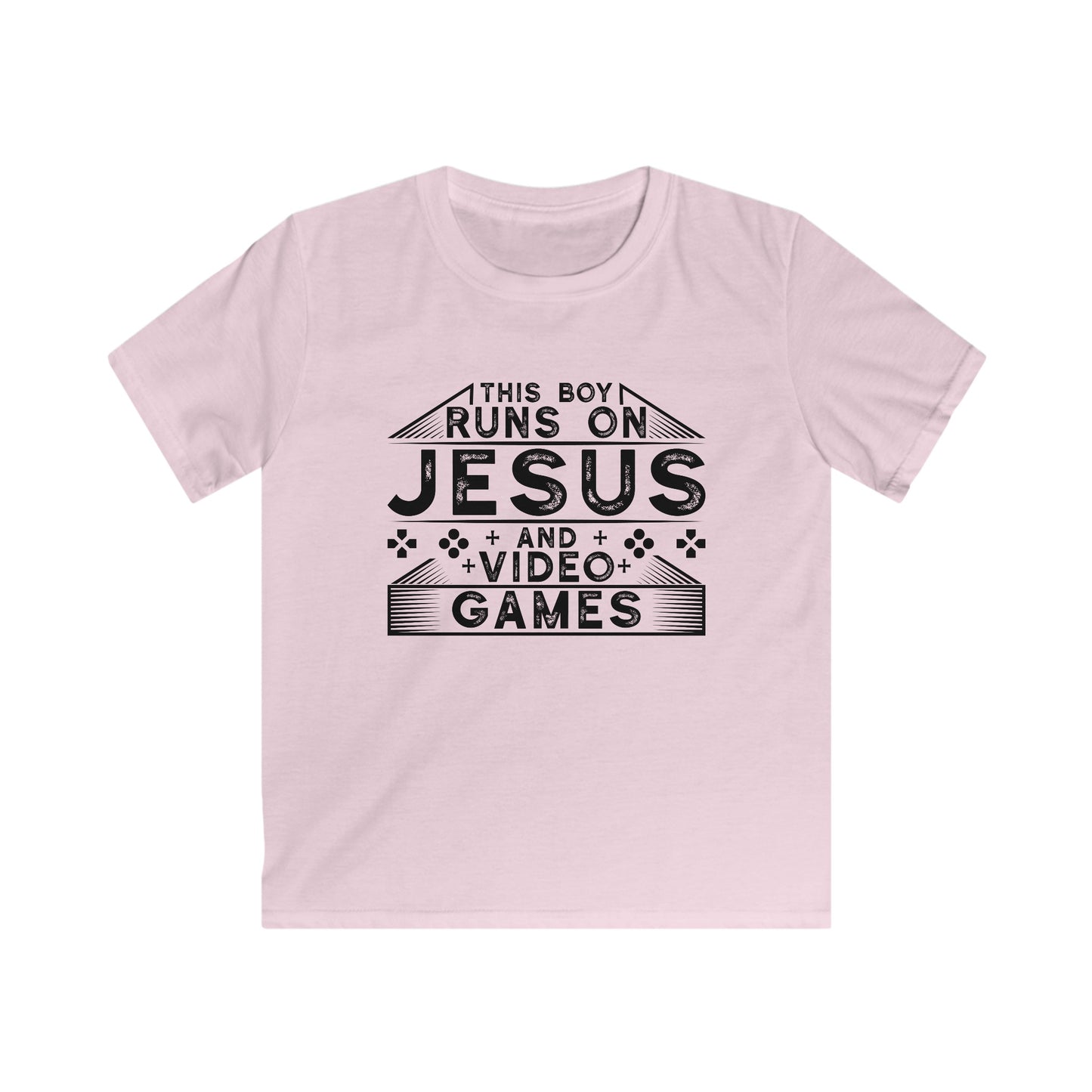 Jesus And Video Games | Youth Boy's T-shirt